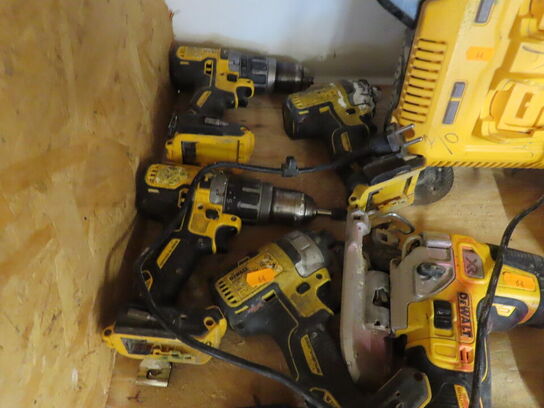 Stort lot accu. værktøj, DEWALT