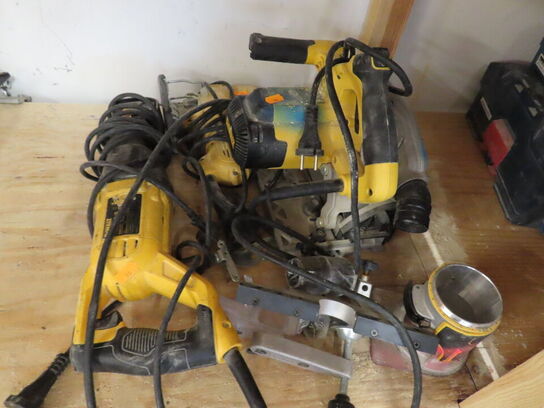 Stort lot accu. værktøj, DEWALT