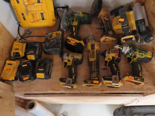 Stort lot accu. værktøj, DEWALT