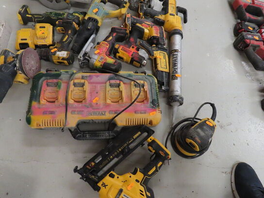 Stort lot accu. værktøj, DEWALT