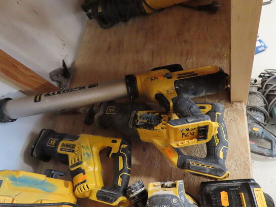 Stort lot accu. værktøj, DEWALT