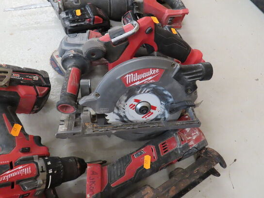 Stort lot accu. værktøj MILWAUKEE