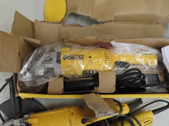 3 stk. vinkelslibere, DEWALT