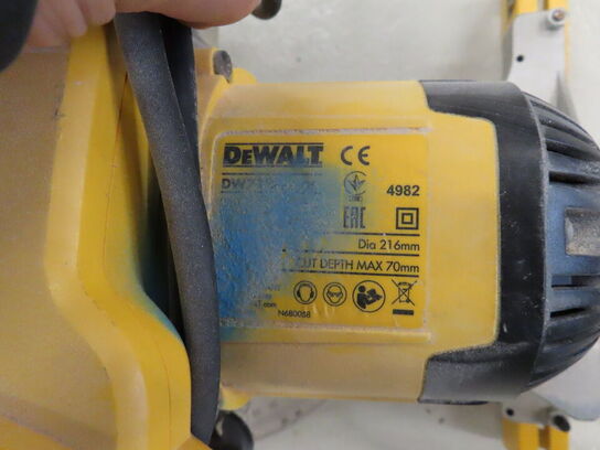 Kap-/gerringssav med arbejdsstation, DEWALT 