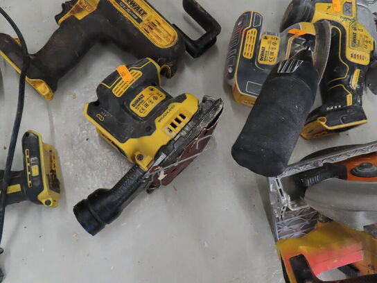 Stort lot accu. værktøj, DEWALT