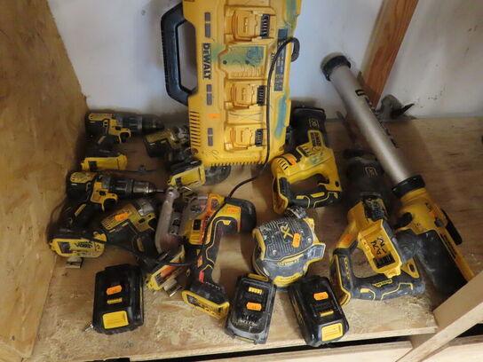 Stort lot accu. værktøj, DEWALT