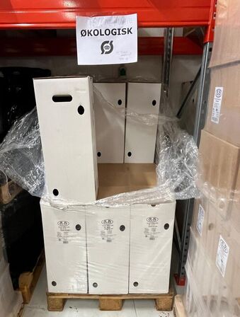 Varelager over flaskeøl samt fustager fra BWB, se beskrivelse.