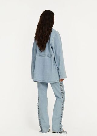 Rotta Laced Straight Leg Jeans ROTATE BY BIRGER CHRISTENSEN Str.: 29