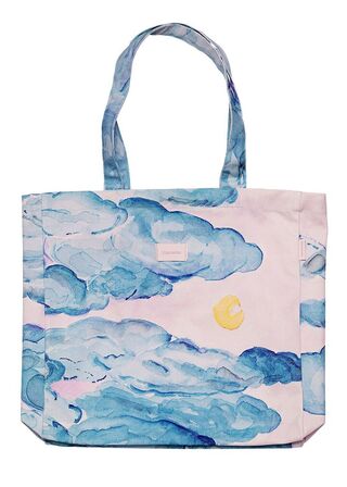 Canvas Totebag MAANESTEN Str.: B: 44,5 x H: 41,5 cm