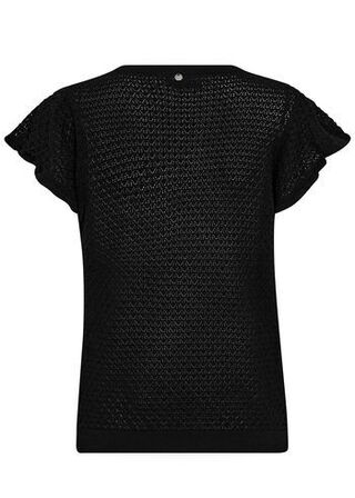 MMGanna Pattern V-neck Knit MOS MOSH Str.: M