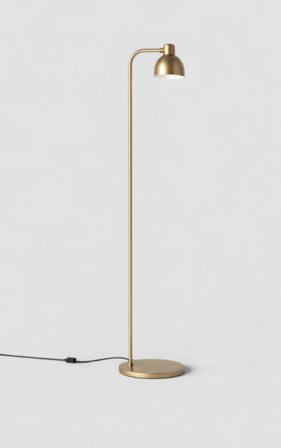 Frandsen bespoke industry floor lamp messing 127396
