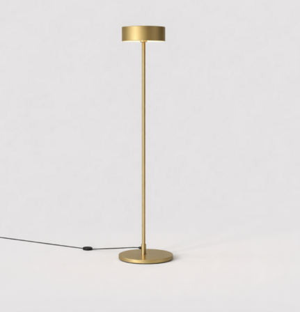 Frandsen bespoke floor lamp messing 128044