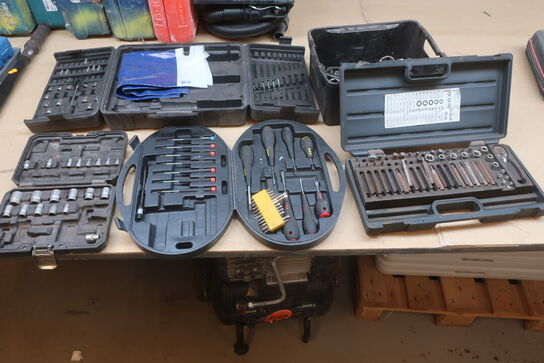 Topnøgler, skruetræker m.m.