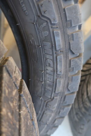 3 stk. dæk MICHELIN 205/55 R16 og 225/55 R17C