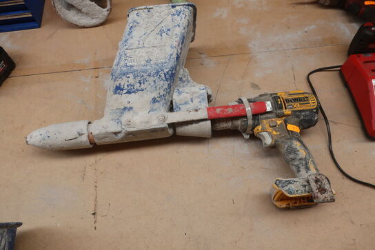 2 stk. mørtelfugepistol QUIKPOINT med 1 skruemaskine DEWALT