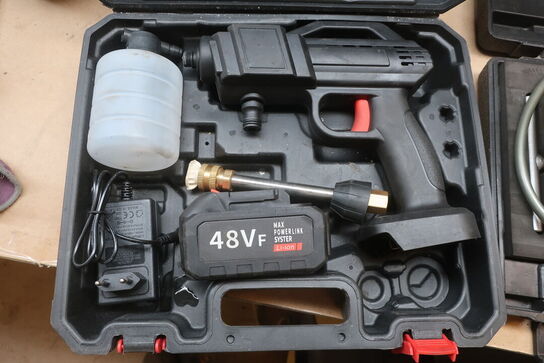 Højtryksrenserpistol og rengørings- og fræseværktøjssæt KS TOOLS