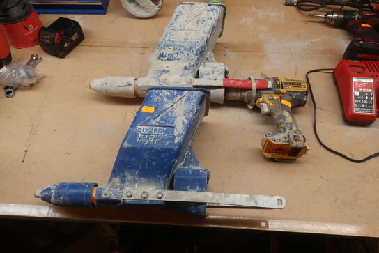 2 stk. mørtelfugepistol QUIKPOINT med 1 skruemaskine DEWALT