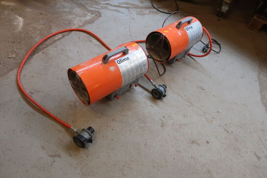 2 stk. varmekanoner QLIMA