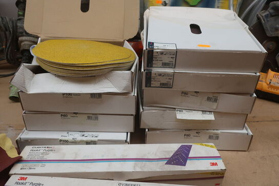 Div. Sliberpapir og slibeklodser