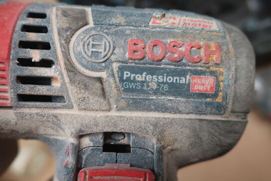 Vinkelsliber og skruemaskine BOSCH 