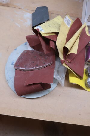 Div. Sliberpapir og slibeklodser