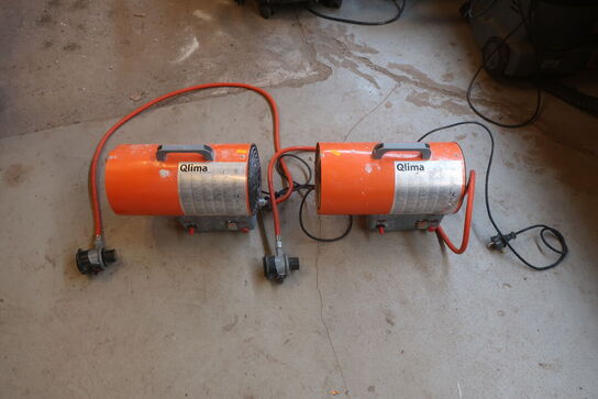 2 stk. varmekanoner QLIMA