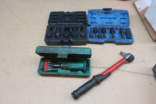 Slagtopnøgler, momentnøgle m.m.