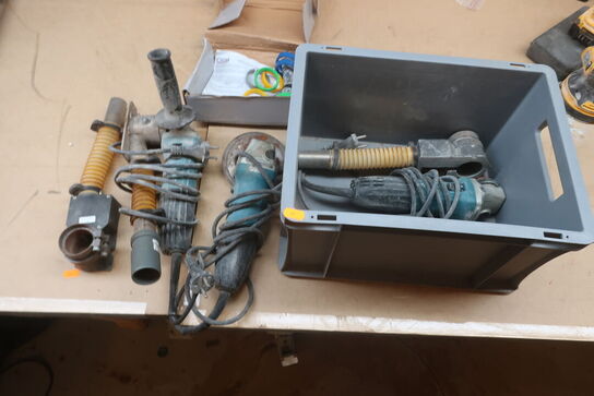 3 stk. vinkelsliber m.m. MAKITA