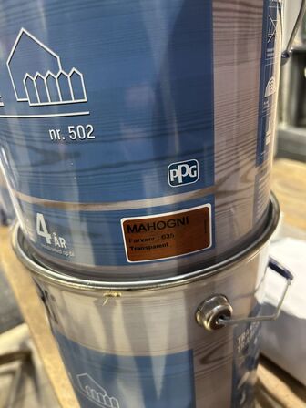 Gori nr. 502, Mahogni, transparent