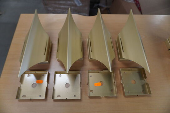 4 stk. Væglamper LYFA Gothic Wall 2 single