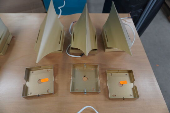 3 stk. Væglamper LYFA Gothic Wall 2 single