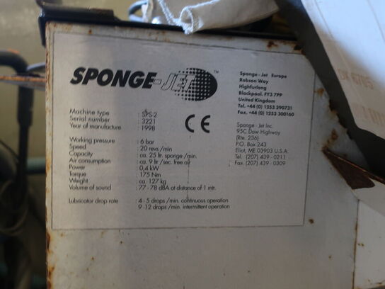 Blæseanlæg SPONGE-JET SPS-2
