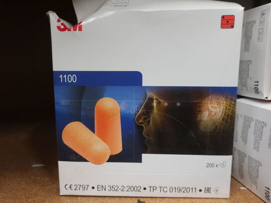 12 ks. 3M 1100 ørepropper