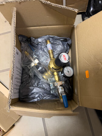 Regulator GCE UNISET Oxygen 0-10 bar (0768108)