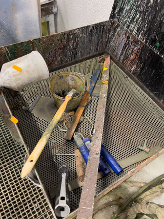 Kemi/vaskestand m. låg