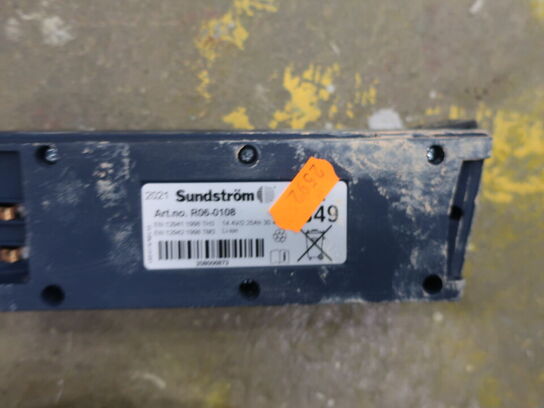 Friskluftsværn SUNDSTRÖM SR500 motor med SR200 maske