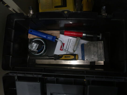 5 stk. STANLEY værktøjskasser inkl. indhold