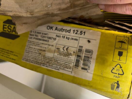 4 rl. ESAB OK Tubrod 15.14/Autrod 12.51 Ø0,8 mm