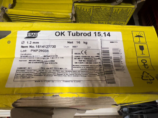 4 rl. ESAB OK Tubrod 15.14/Autrod 12.51 Ø0,8 mm