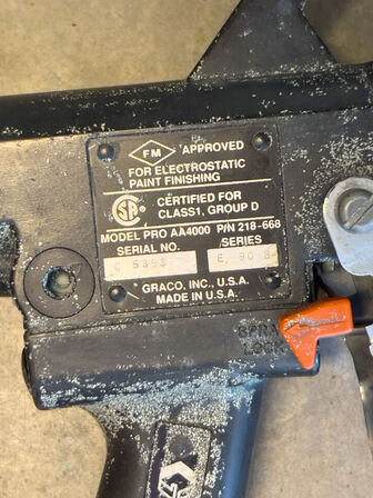 GRACO pistol m.v. - Brugt til undervisning