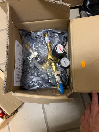 Regulator GCE UNISET Oxygen 0-10 bar (0768108)