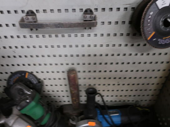 "Tøm skabet" - Vinkelslibere m.v. (se billeder)