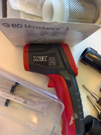 Forsk. måleværktøjer bl.a. ELCOMETER