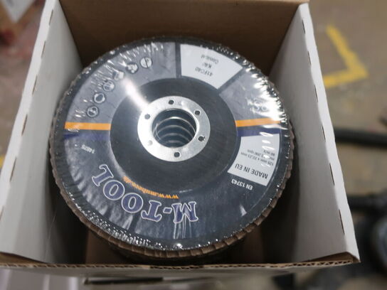 5 ks. M-TOOL koniske flapdisc Ø125 K40