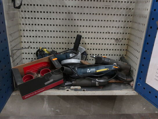 "Tøm skabet" - Vinkelslibere m.v. (se billeder)