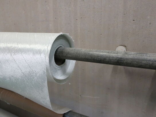 Stativ til ruller inkl. div. glasfiberruller