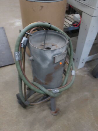 Sandblæser (mærke og model ukendt)