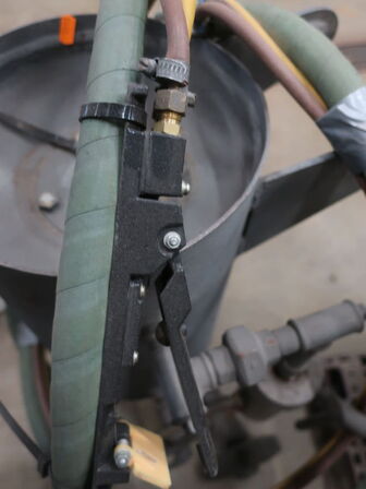 Sandblæser (mærke og model ukendt)