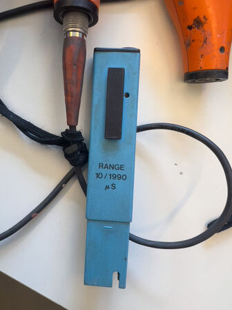 Forsk. måleværktøjer bl.a. ELCOMETER