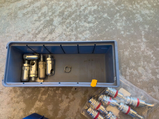 Div. fittings, koblinger m.v. til trykluft